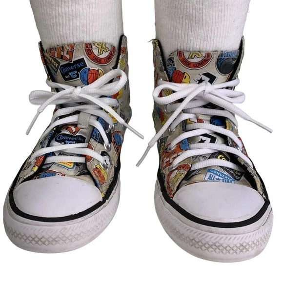 Converse Chuck Taylor All Star Jump Ball Sneakers Kid Junior Size 13 Unisex - Picture 2 of 12